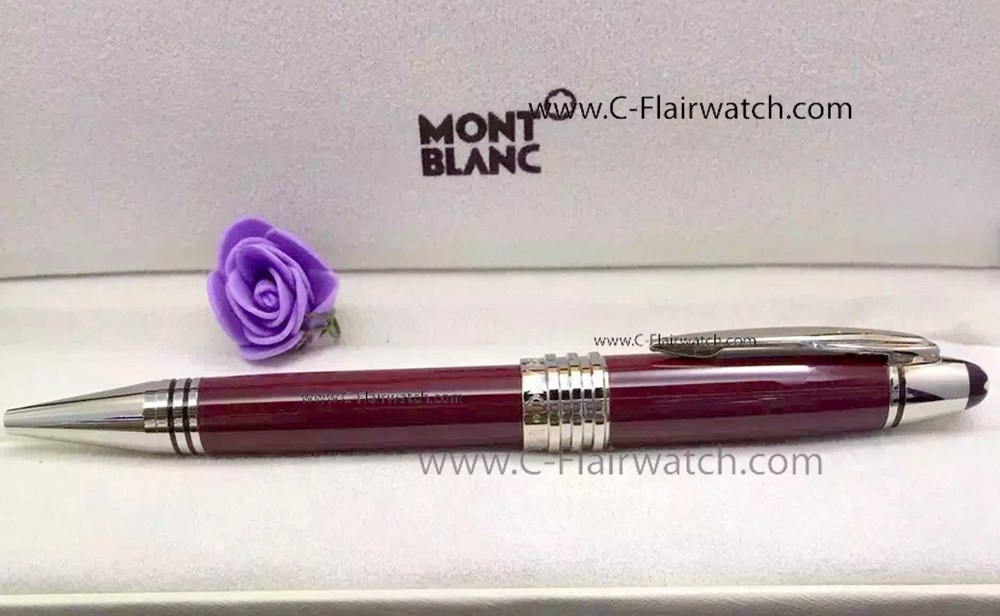 Buy Replica -Mont Blanc John F Kennedy Red Ballpoint Pen